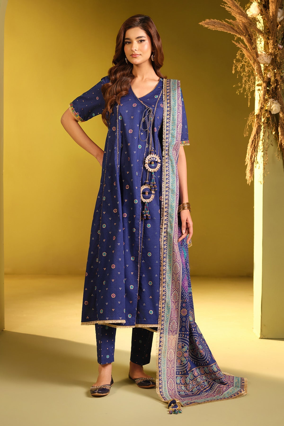 3 PIECE UNSTITCHED - LAWN | PRINTED
