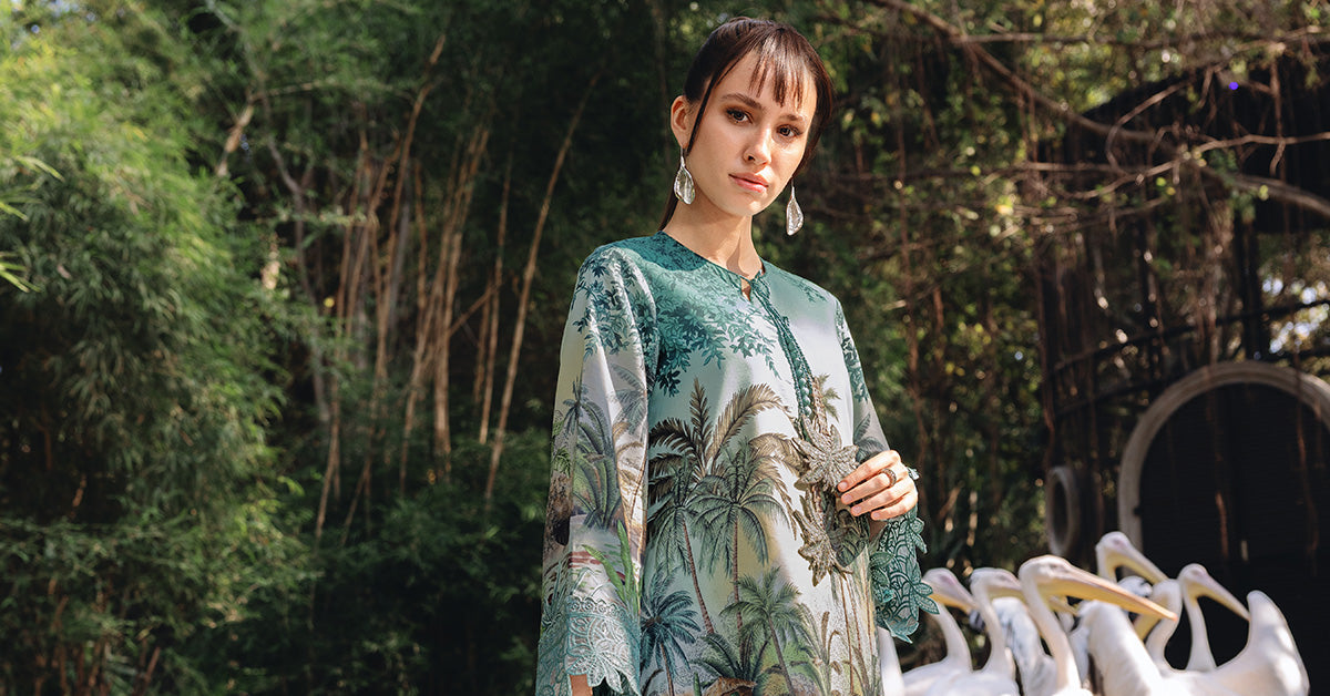 3 PIECE UNSTITCHED - LAWN | PRINTED EMBROIDERED