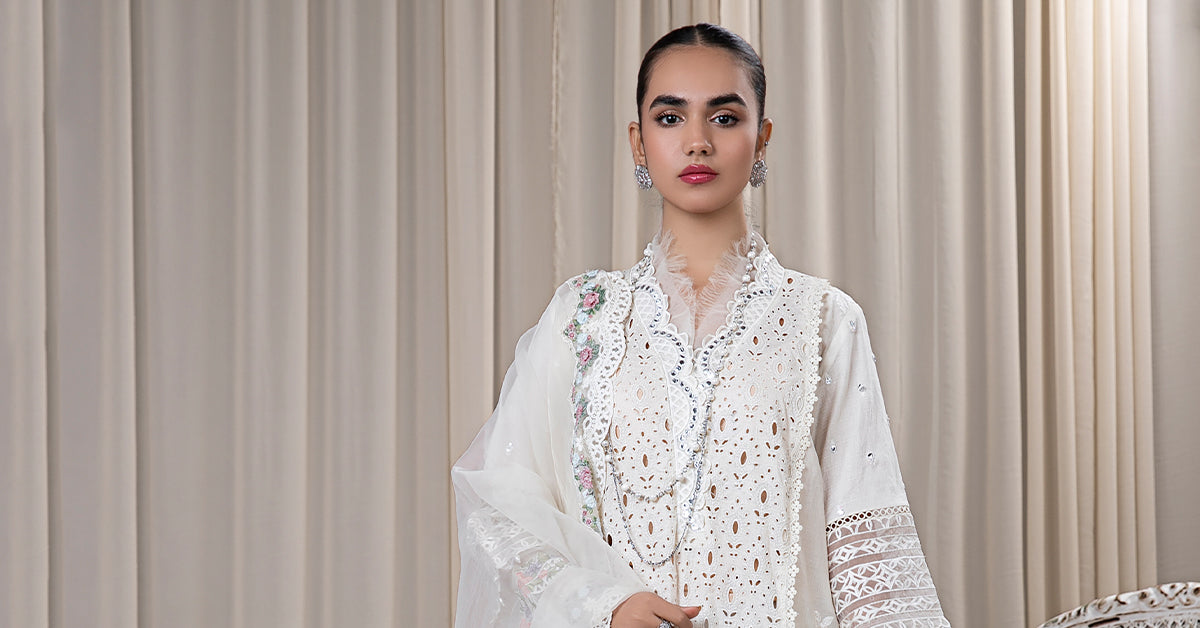 3 PIECE STITCHED - DOBBY | EMBROIDERED