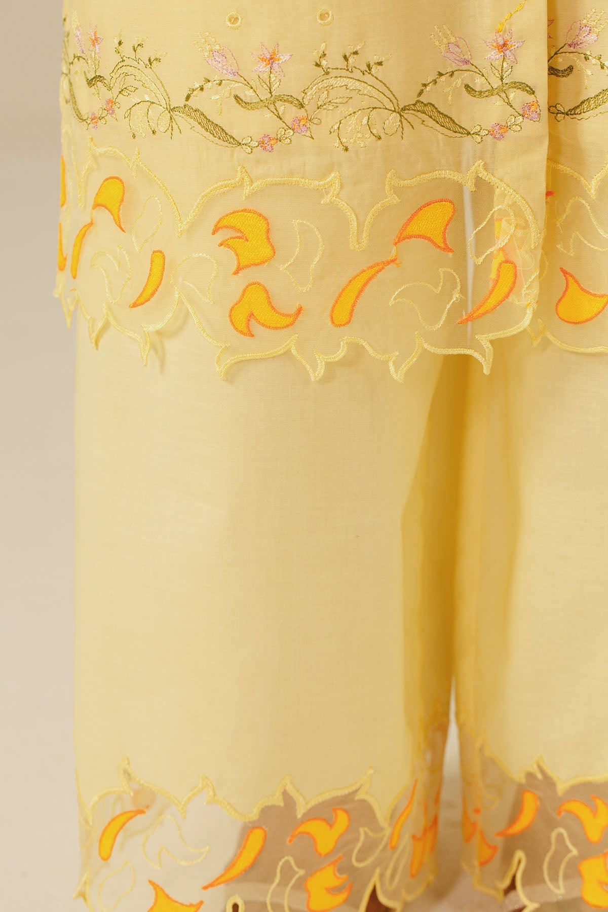 2 PIECE STITCHED - KARA COTTON | EMBROIDERED