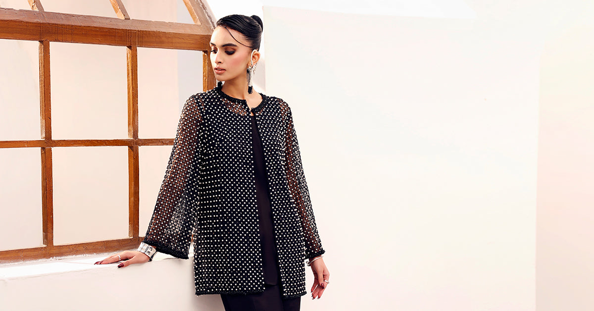 3 PIECE STITCHED - ORGANZA | EMBROIDERED