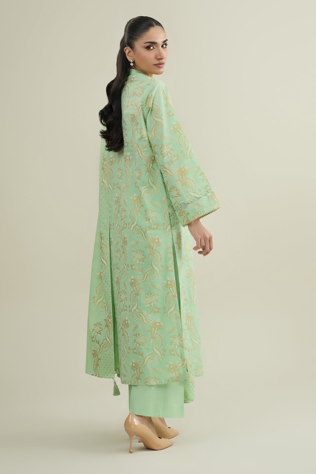 3 PIECE UNSTITCHED - LAWN | PRINTED