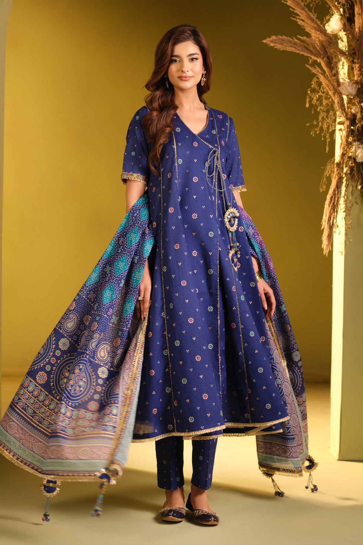 3 PIECE UNSTITCHED - LAWN  |  PRINTED