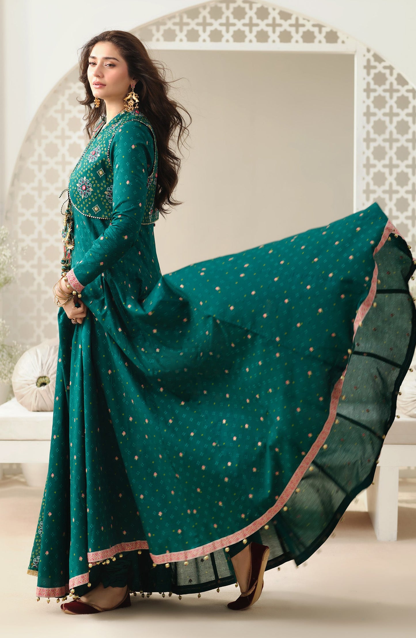 3 PIECE UNSTITCHED - LAWN  |  EMBROIDERED