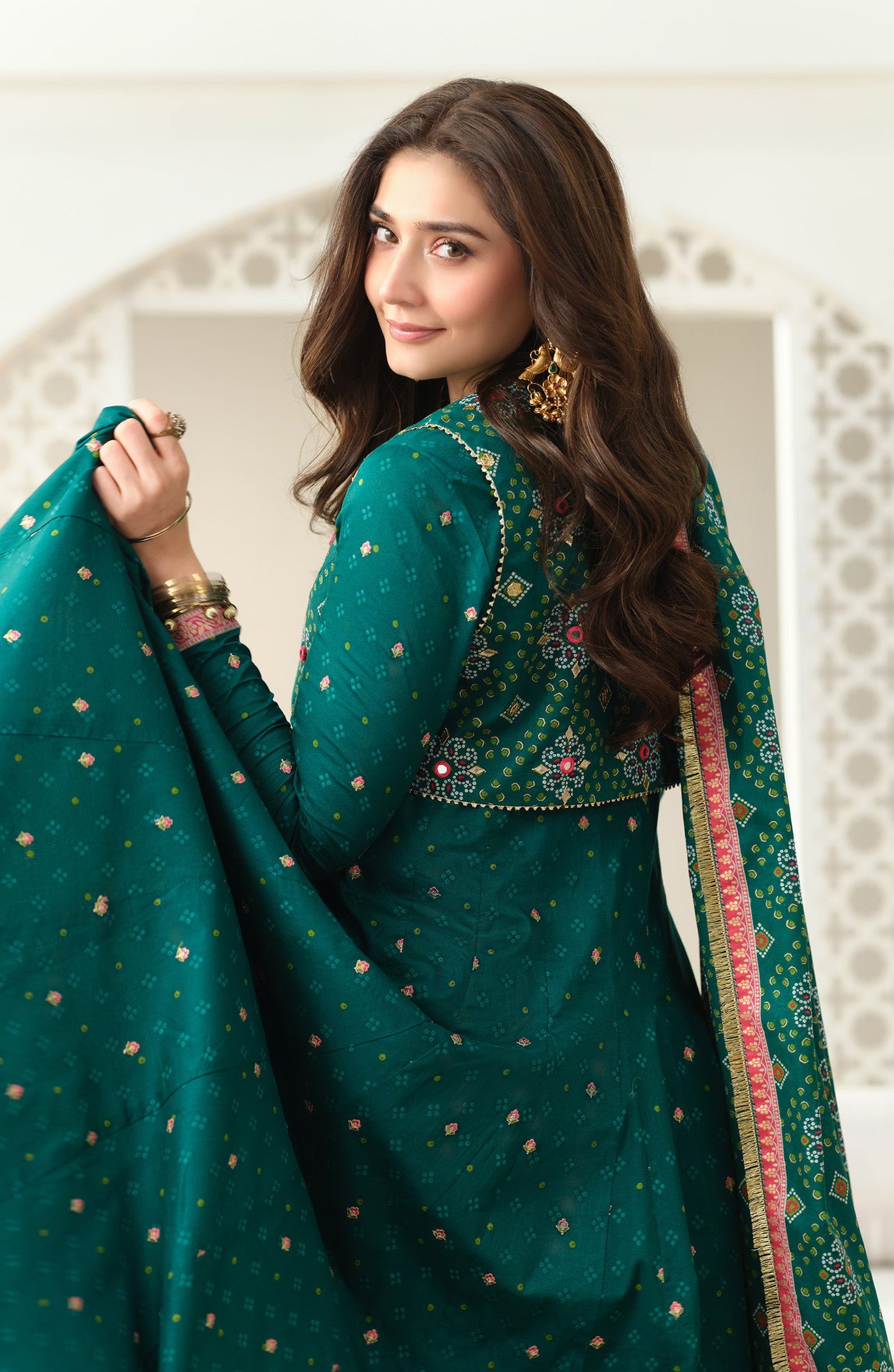 3 PIECE UNSTITCHED - LAWN  |  EMBROIDERED