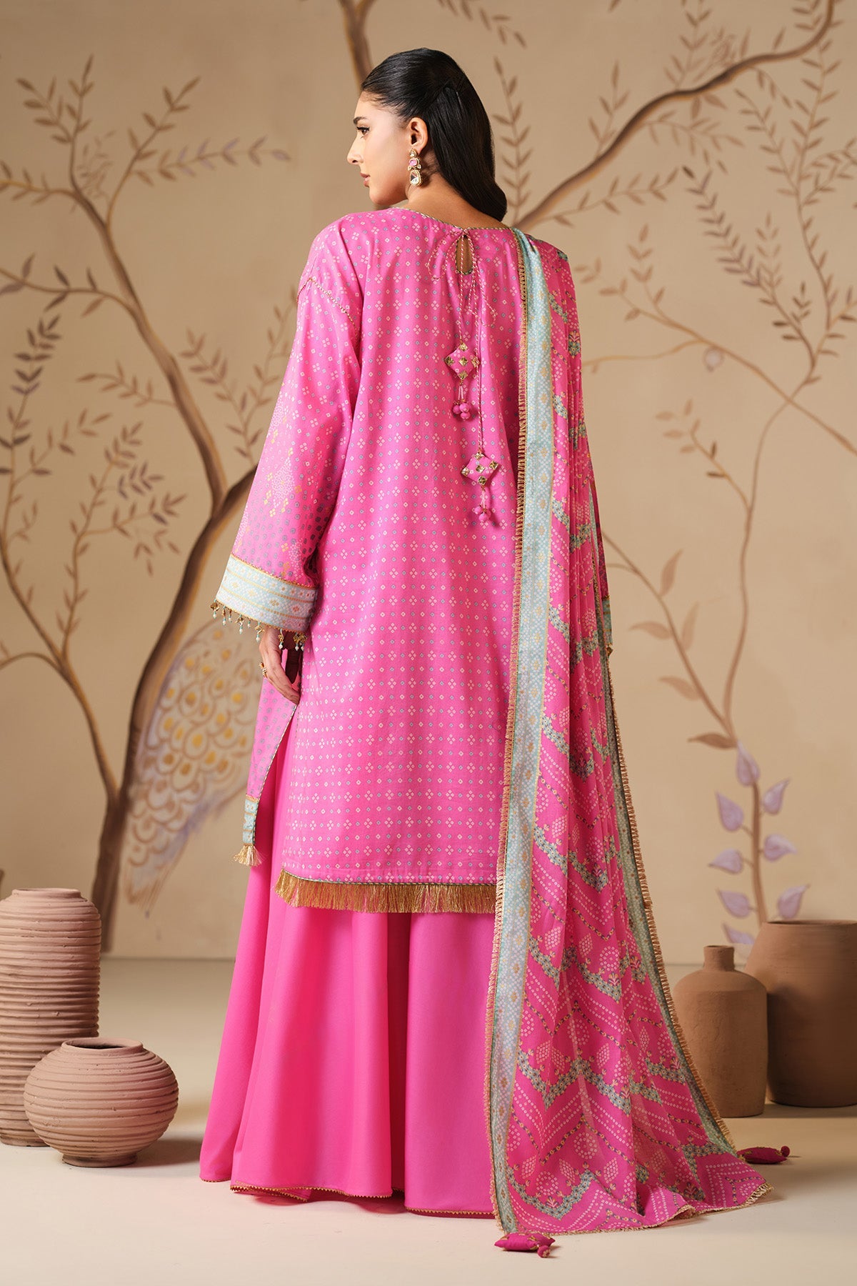 3 PIECE UNSTITCHED - LAWN | PRINTED