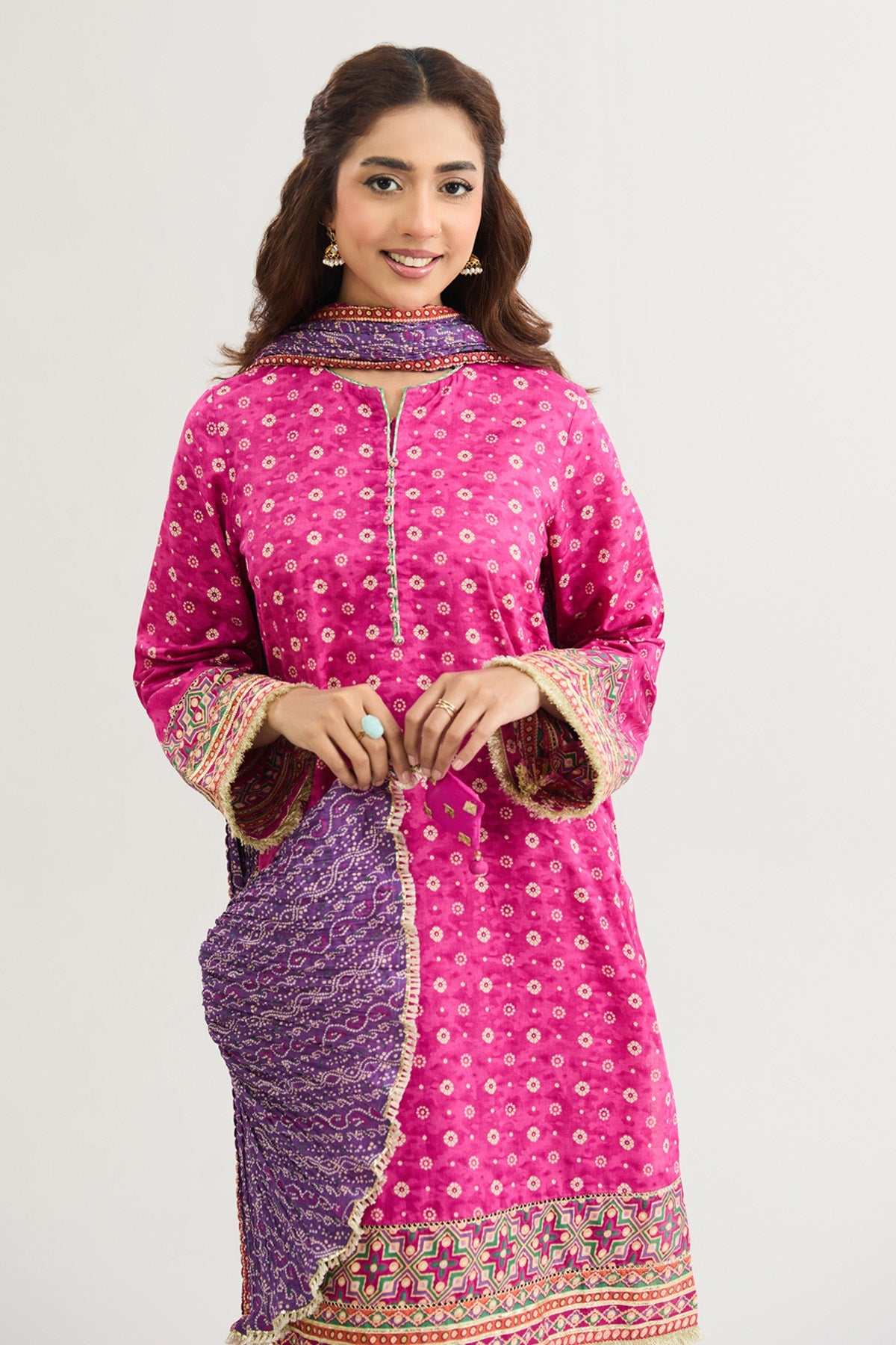 3 PIECE UNSTITCHED - LAWN | PRINTED