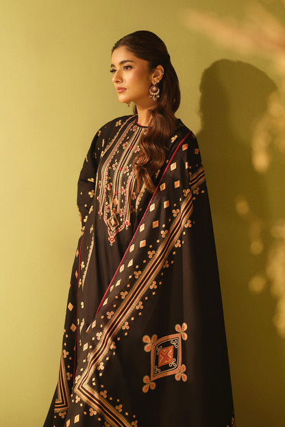 3 PIECE UNSTITCHED - LAWN | PRINTED