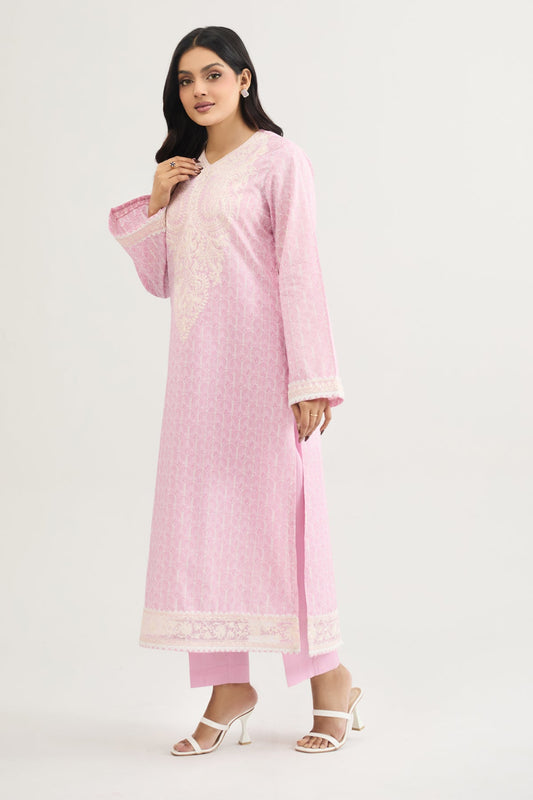 2 PIECE UNSTITCHED - LAWN | EMBROIDERED