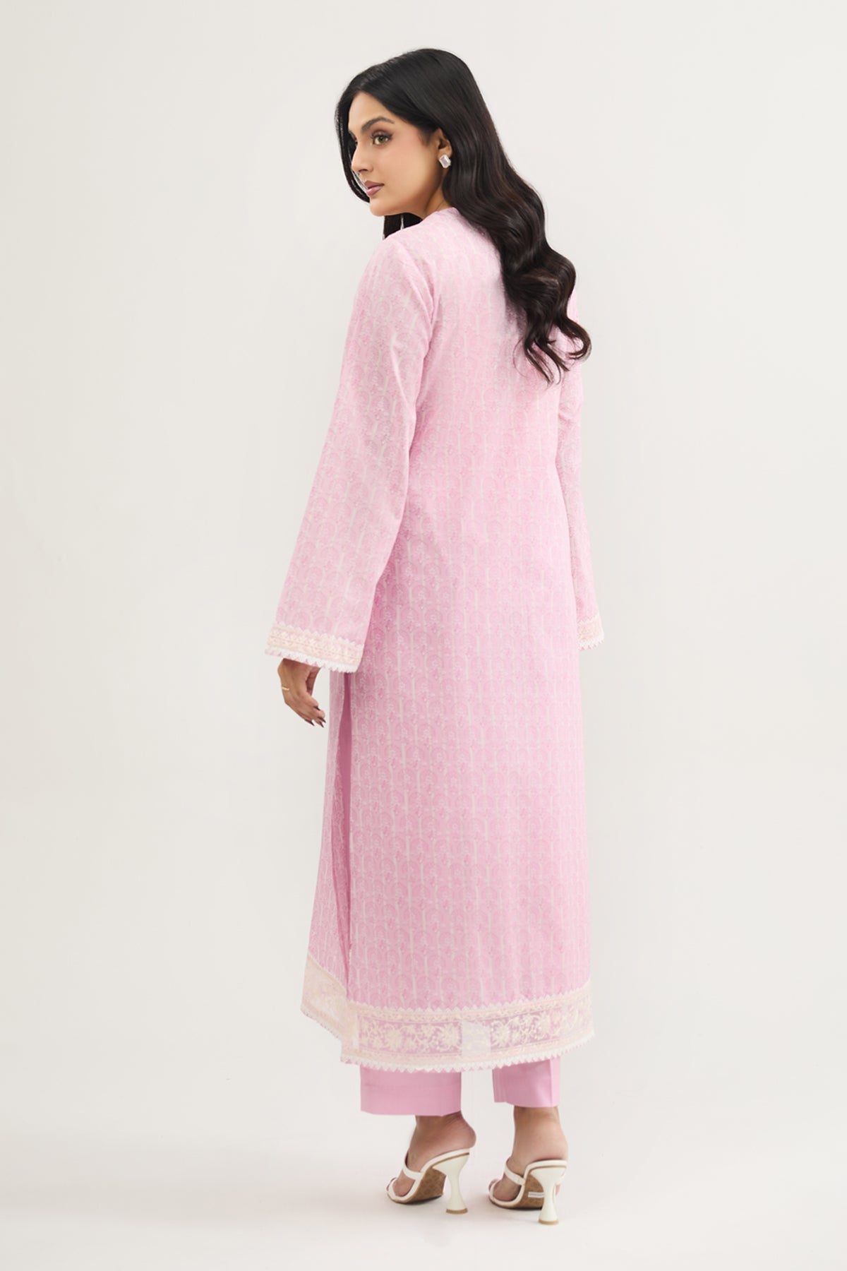2 PIECE UNSTITCHED - LAWN | EMBROIDERED