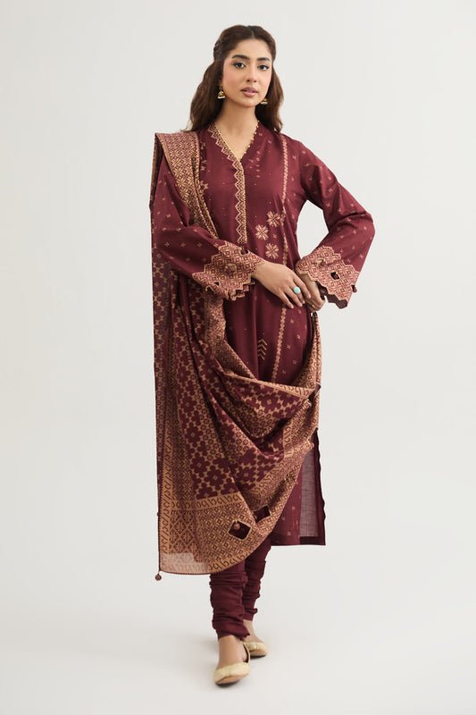 3 PIECE UNSTITCHED - LAWN | PRINTED