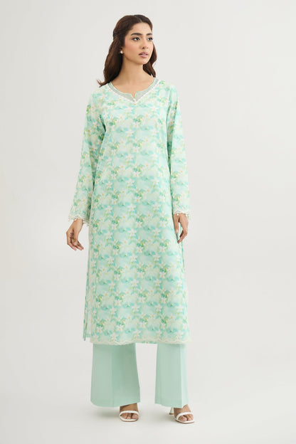 2 PIECE UNSTITCHED - LAWN | EMBROIDERED
