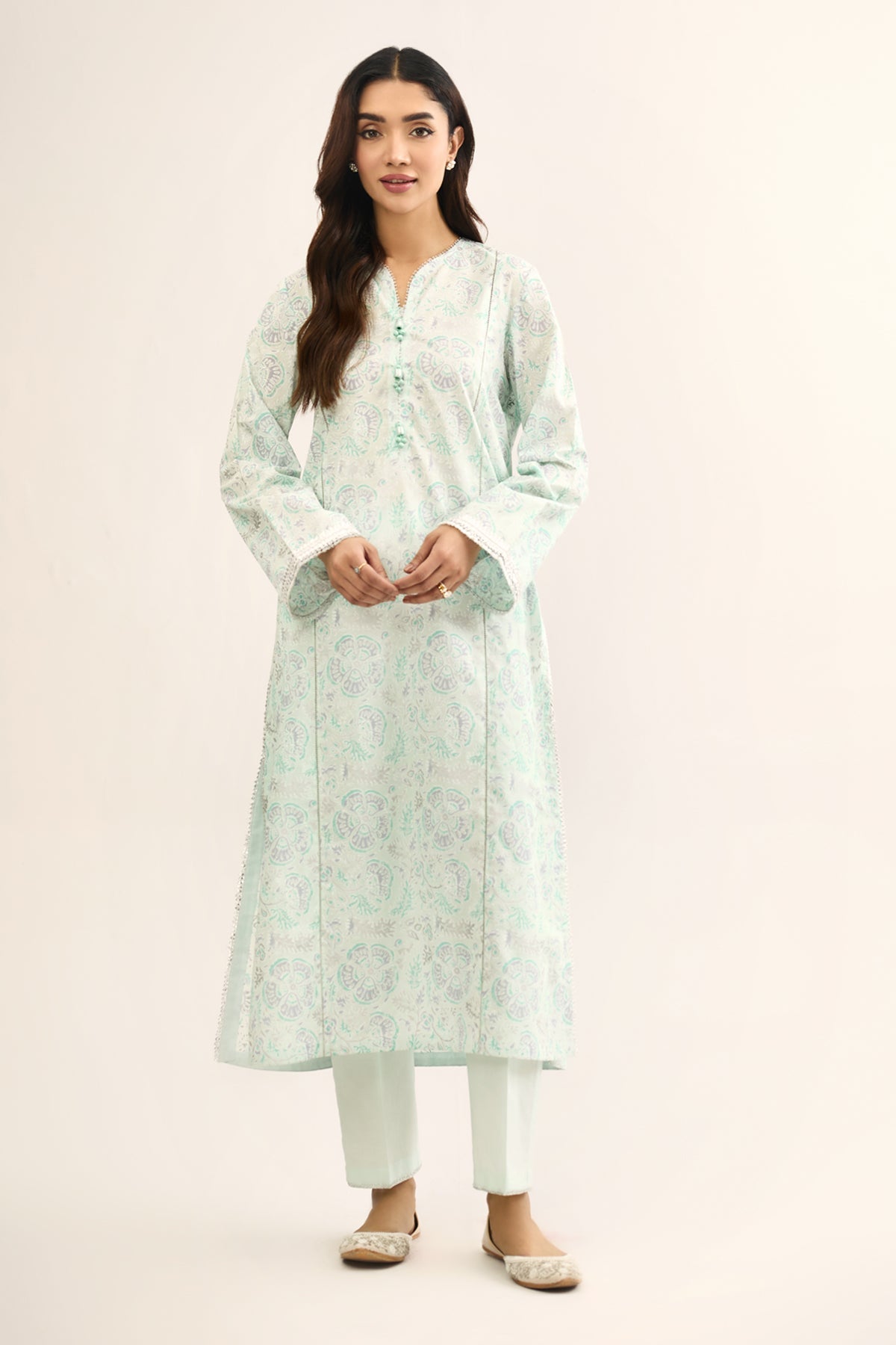 2 PIECE UNSTITCHED - LAWN | PRINTED