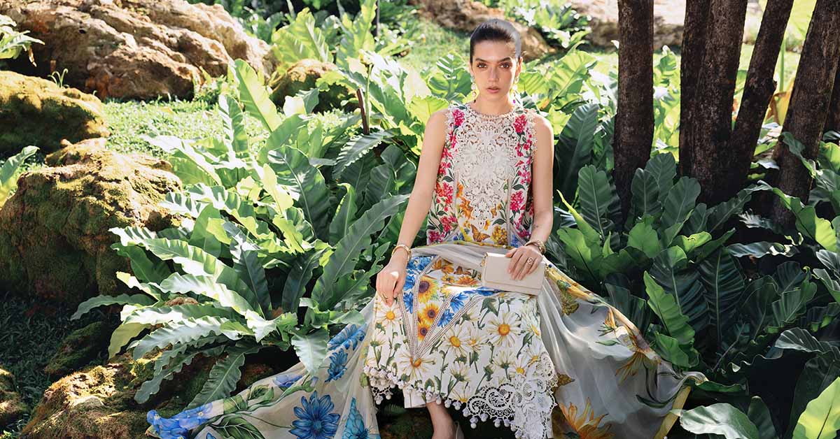 3 PIECE UNSTITCHED - LAWN | PRINTED EMBROIDERED