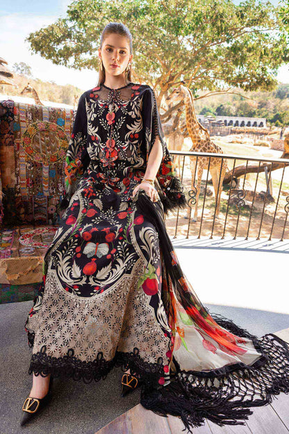 3 PIECE UNSTITCHED - LAWN | PRINTED EMBROIDERED