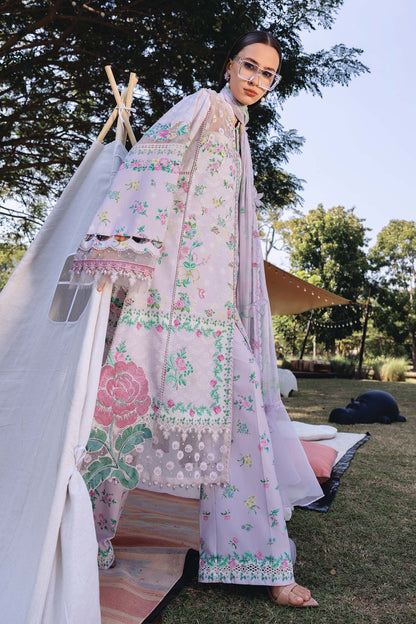 3 PIECE UNSTITCHED - LAWN | EMBROIDERED PRINTED