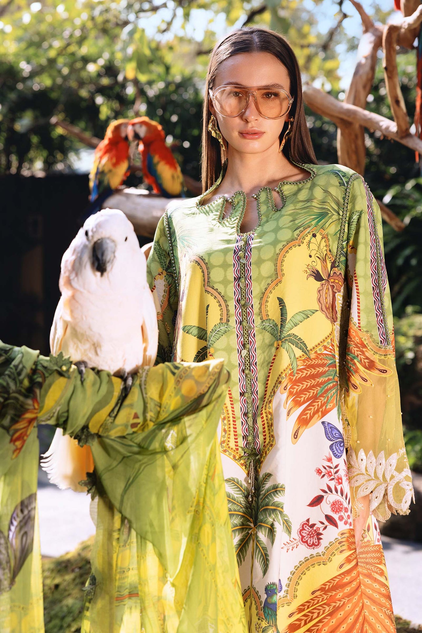 3 PIECE UNSTITCHED - LAWN | PRINTED EMBROIDERED