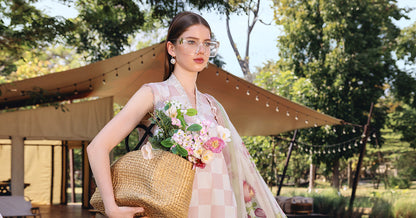 3 PIECE UNSTITCHED - LAWN | PRINTED EMBROIDERED