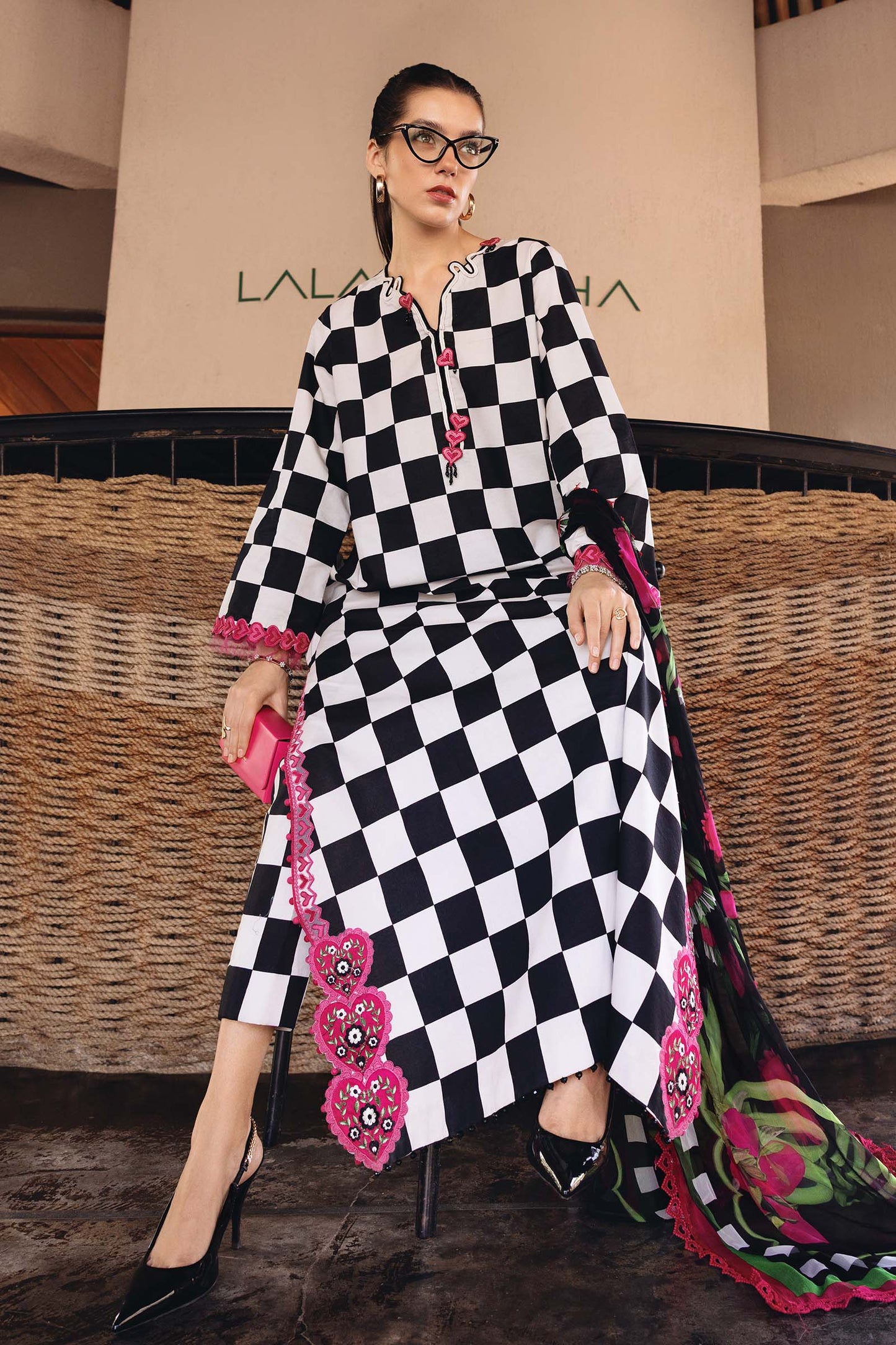 3 PIECE UNSTITCHED - LAWN | PRINTED EMBROIDERED