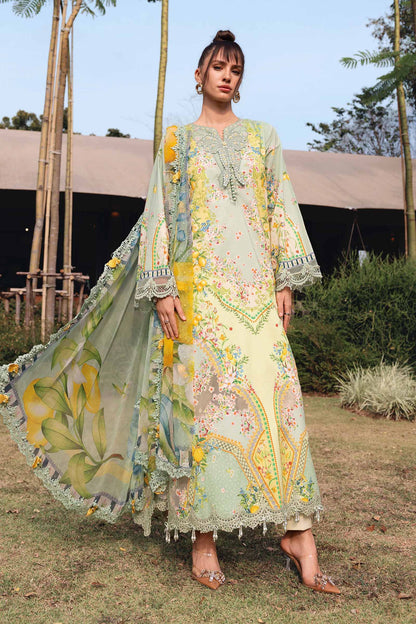 3 PIECE UNSTITCHED - LAWN | PRINTED EMBROIDERED