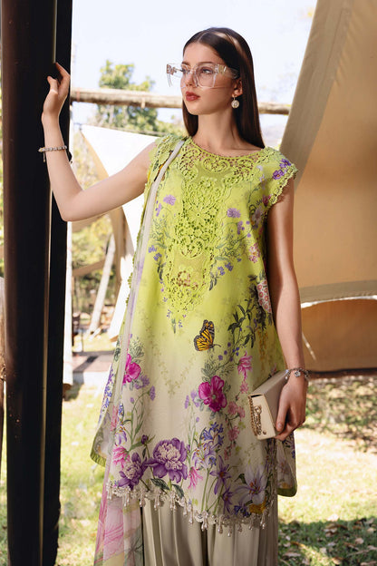 3 PIECE UNSTITCHED - LAWN | PRINTED EMBROIDERED