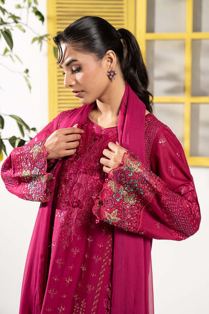 3 PIECE STITCHED - LAWN | EMBROIDERED