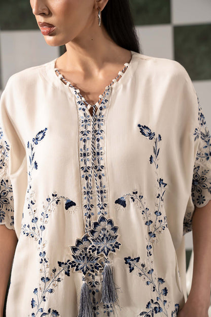 2 PIECE STITCHED - RAW SILK | EMBROIDERED