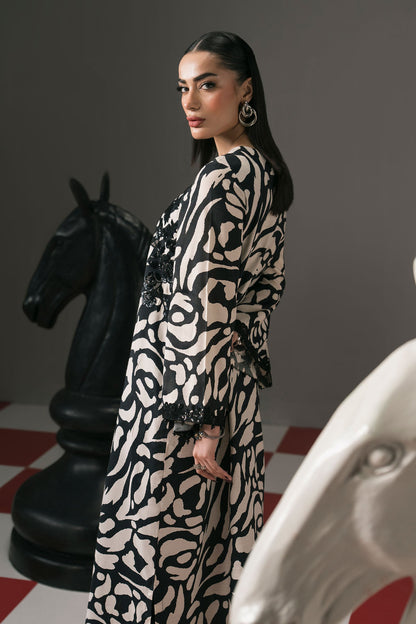 2 PIECE STITCHED - RAW SILK | EMBROIDERED