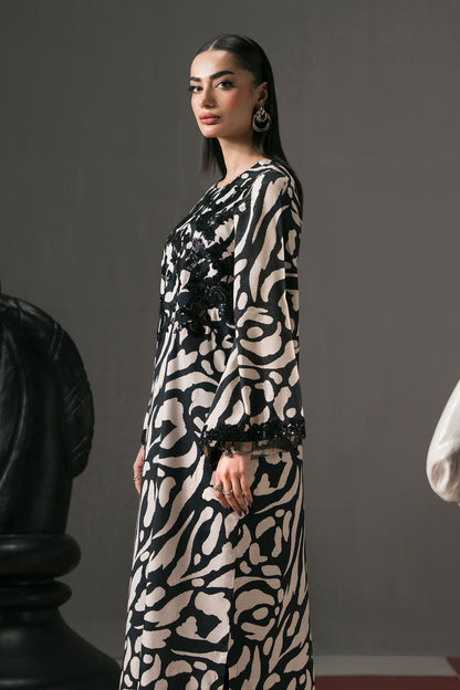 2 PIECE STITCHED - RAW SILK | EMBROIDERED