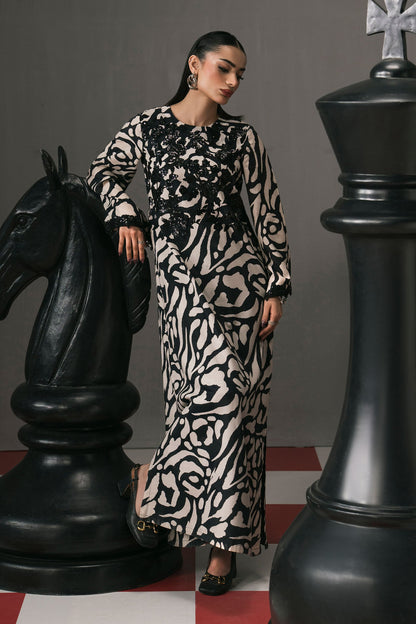 2 PIECE STITCHED - RAW SILK | EMBROIDERED