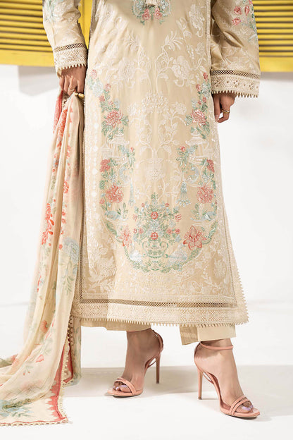 3 PIECE STITCHED - LAWN | EMBROIDERED