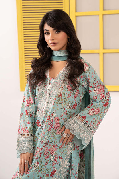 3 PIECE STITCHED - LAWN | EMBROIDERED