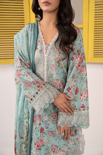 3 PIECE STITCHED - LAWN | EMBROIDERED