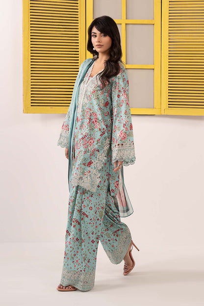 3 PIECE STITCHED - LAWN | EMBROIDERED