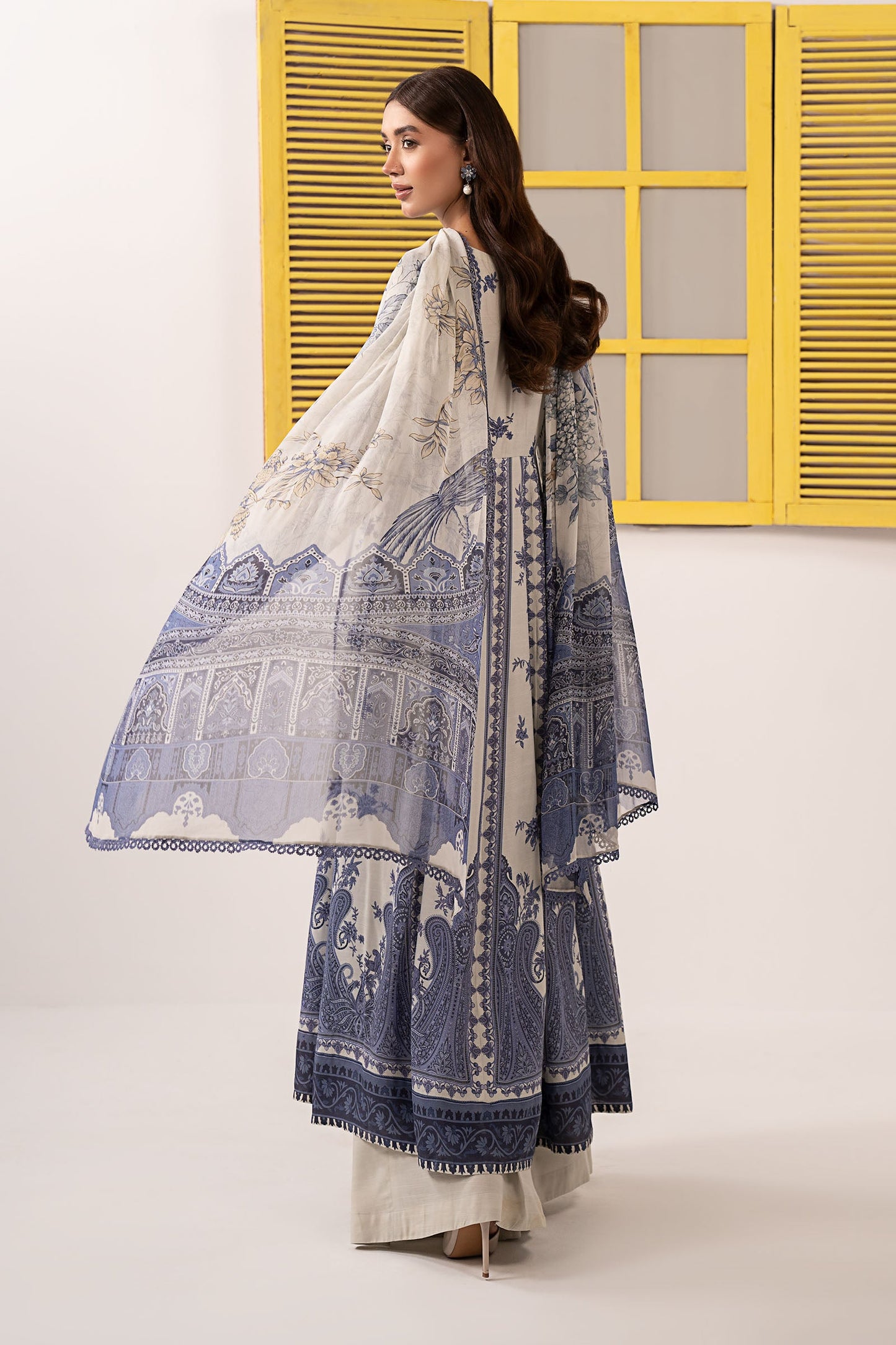 3 PIECE STITCHED - RAW SILK | EMBROIDERED