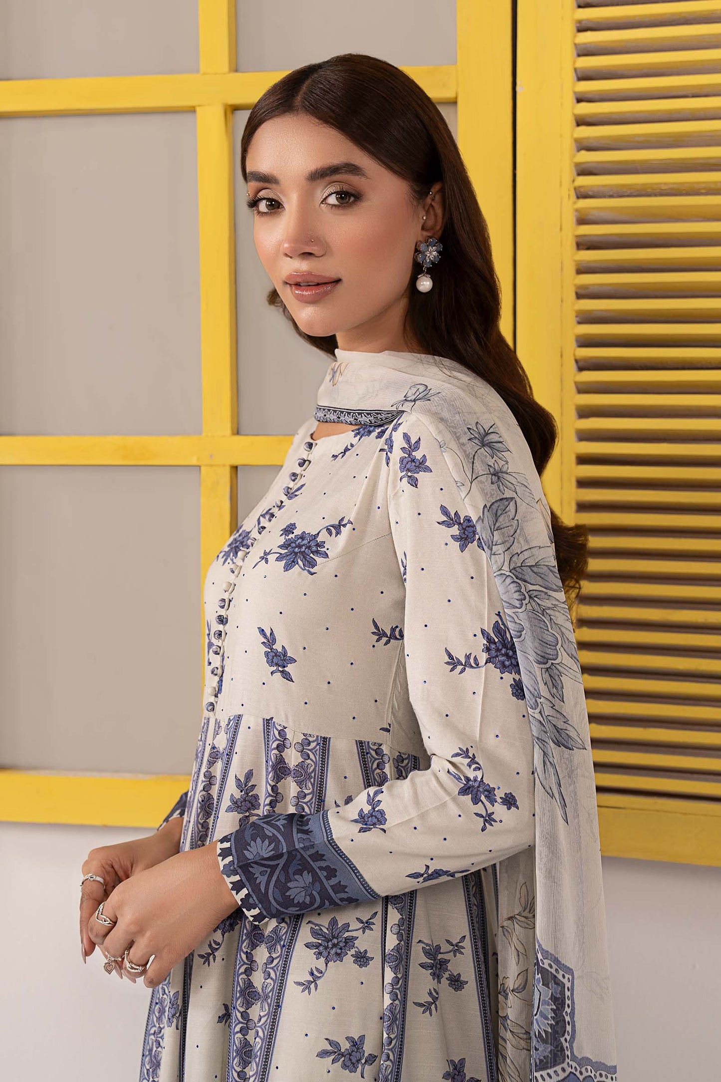 3 PIECE STITCHED - RAW SILK | EMBROIDERED