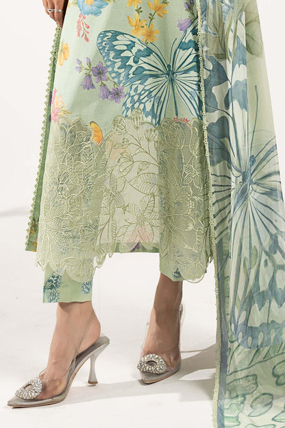 3 PIECE STITCHED - LAWN | EMBROIDERED