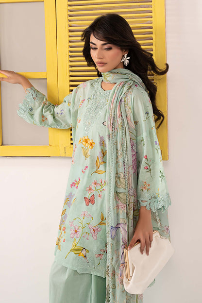 3 PIECE STITCHED - LAWN | EMBROIDERED