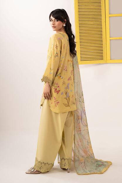 3 PIECE STITCHED - LAWN | EMBROIDERED