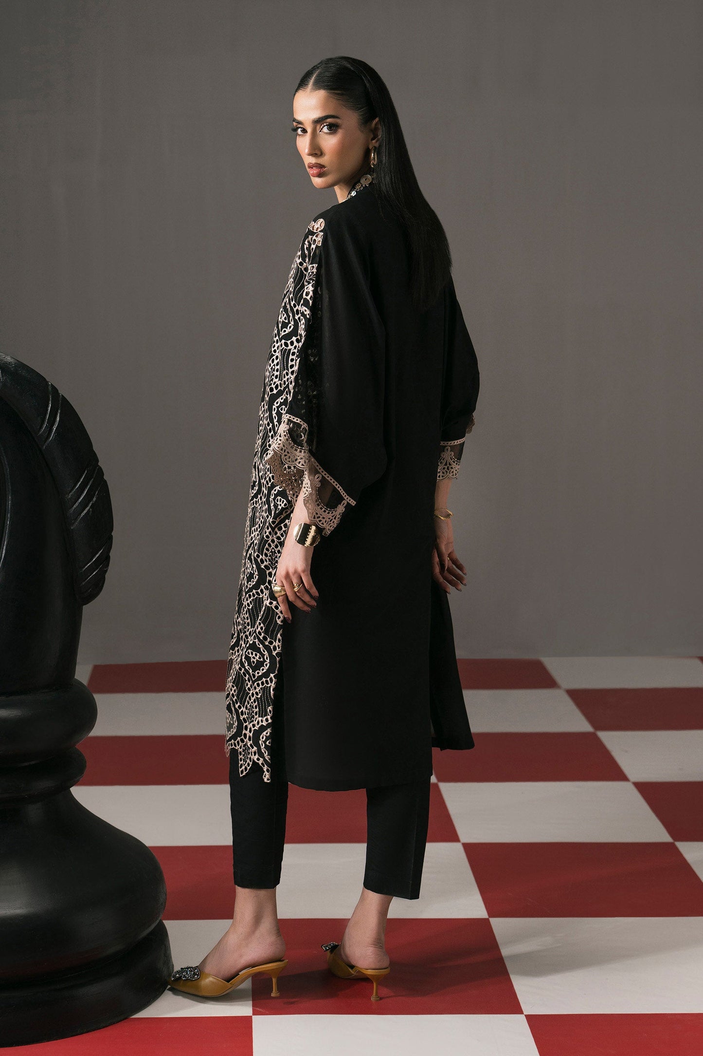 3 PIECE STITCHED - LAWN | EMBROIDERED