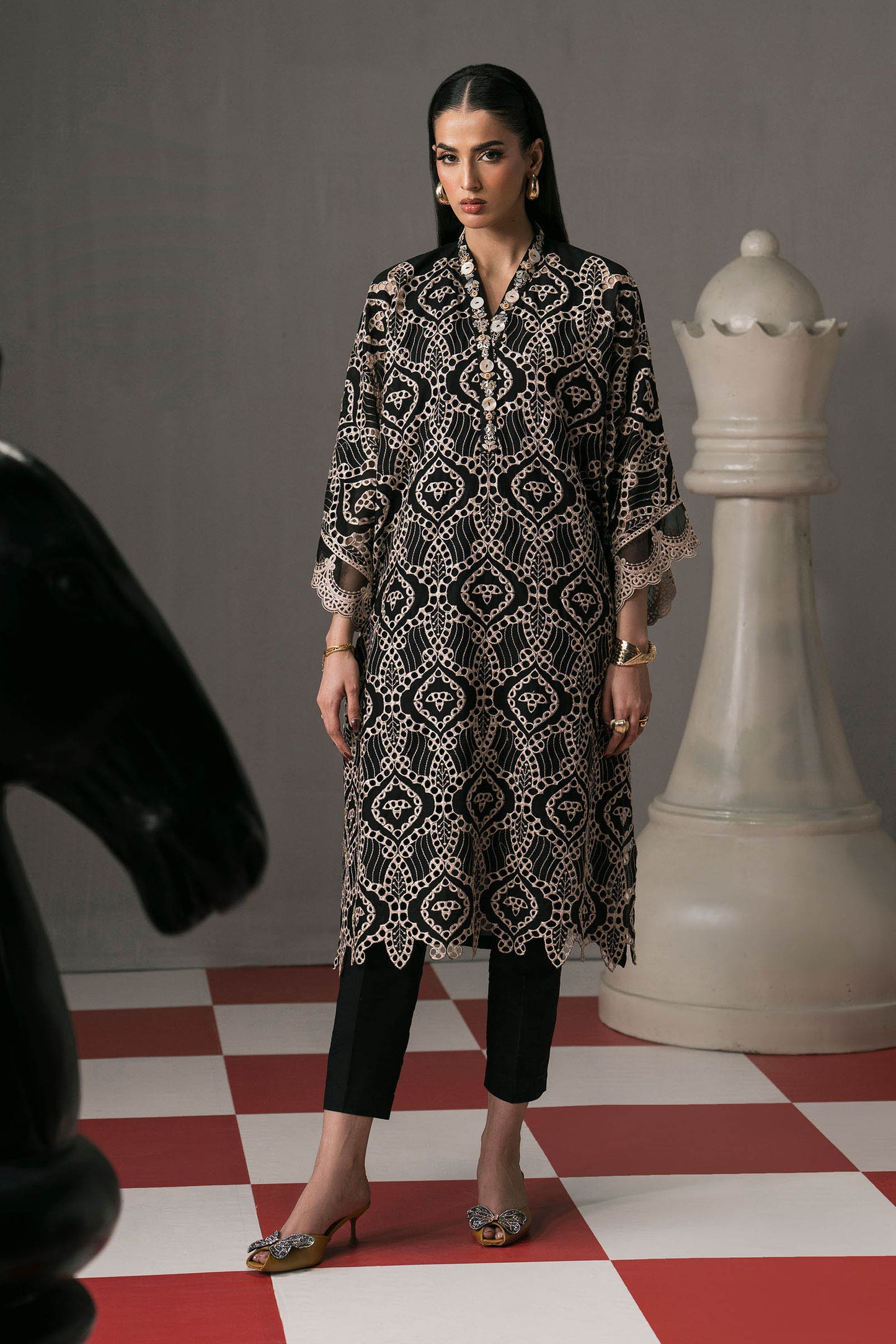 3 PIECE STITCHED - LAWN | EMBROIDERED