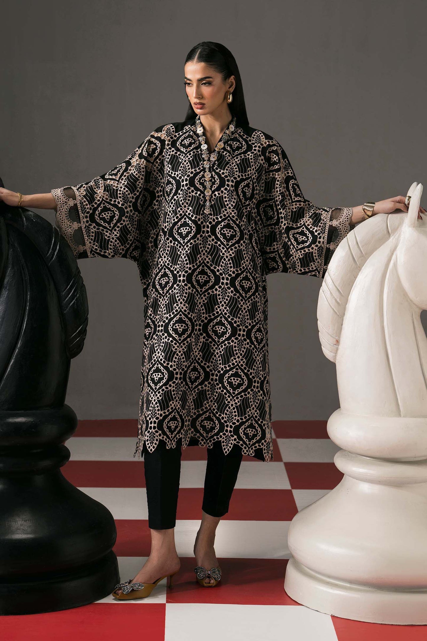 3 PIECE STITCHED - LAWN | EMBROIDERED