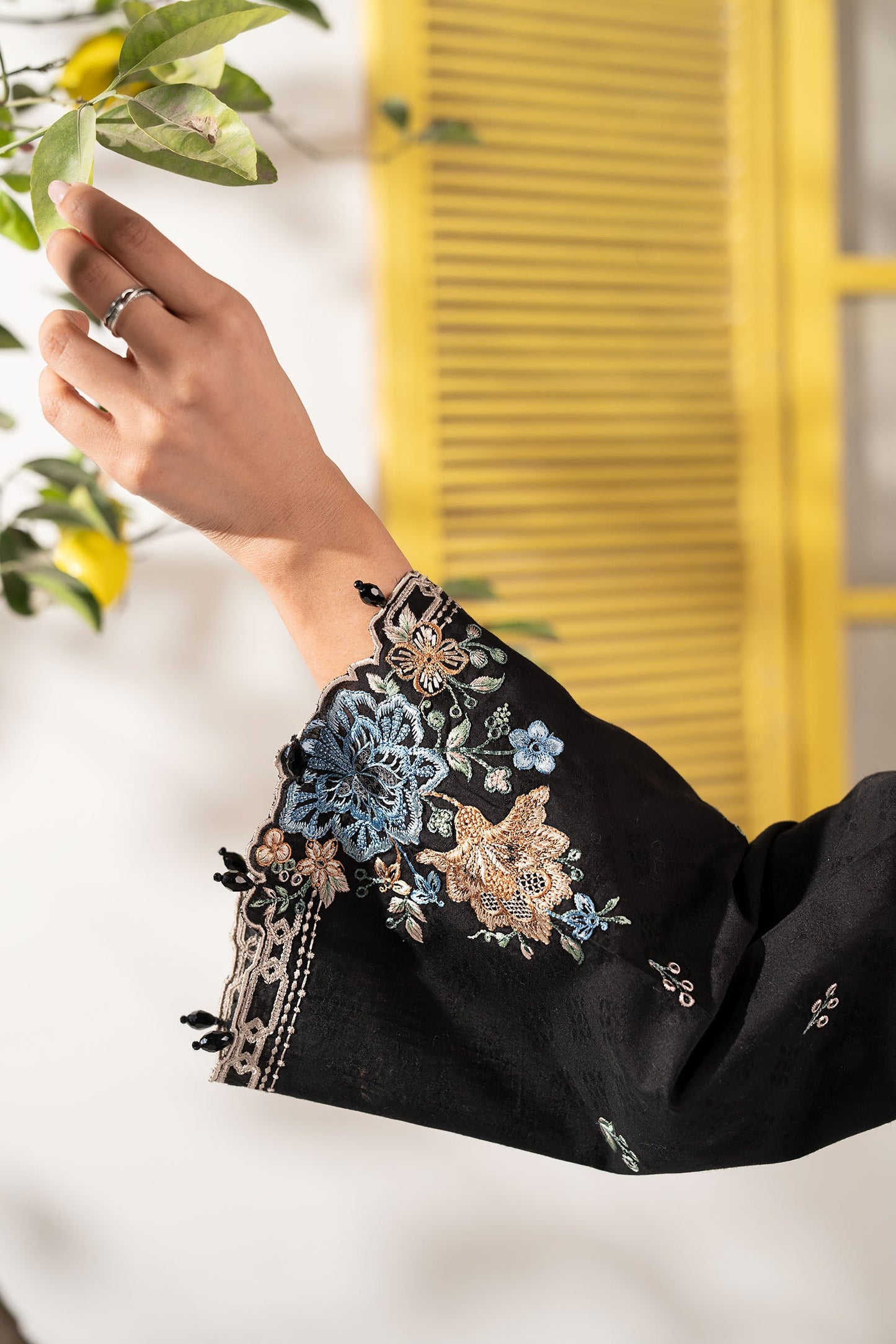 3 PIECE STITCHED - DOBBY LAWN | EMBROIDERED