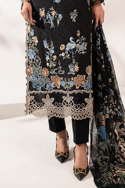 3 PIECE STITCHED - DOBBY LAWN | EMBROIDERED