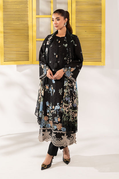 3 PIECE STITCHED - DOBBY LAWN | EMBROIDERED