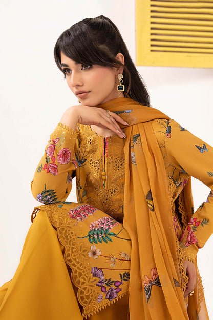 3 PIECE STITCHED - LAWN | EMBROIDERED