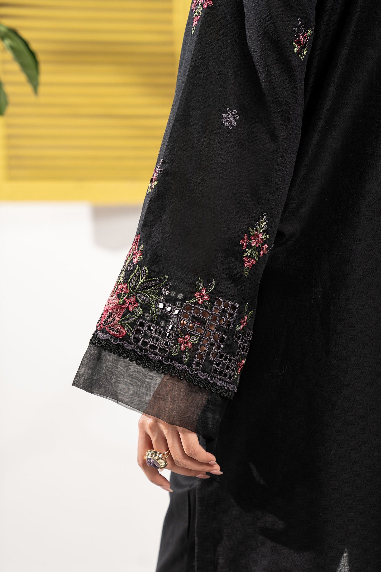 3 PIECE STITCHED - DOBBY LAWN | EMBROIDERED