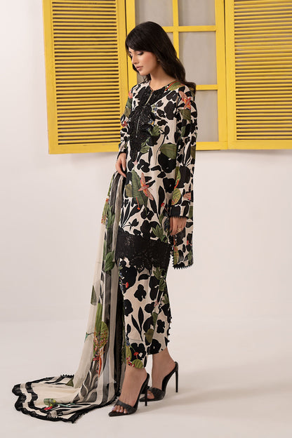 3 PIECE STITCHED - LAWN | EMBROIDERED