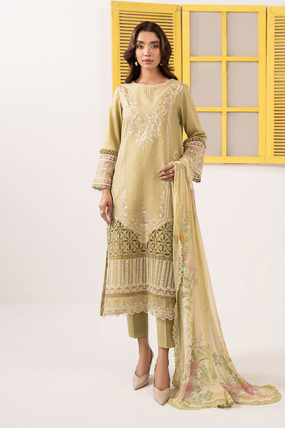 3 PIECE STITCHED - DOBBY LAWN | EMBROIDERED