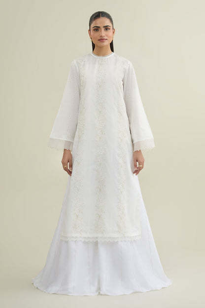 2 PIECE UNSTITCHED - LAWN | EMBROIDERED